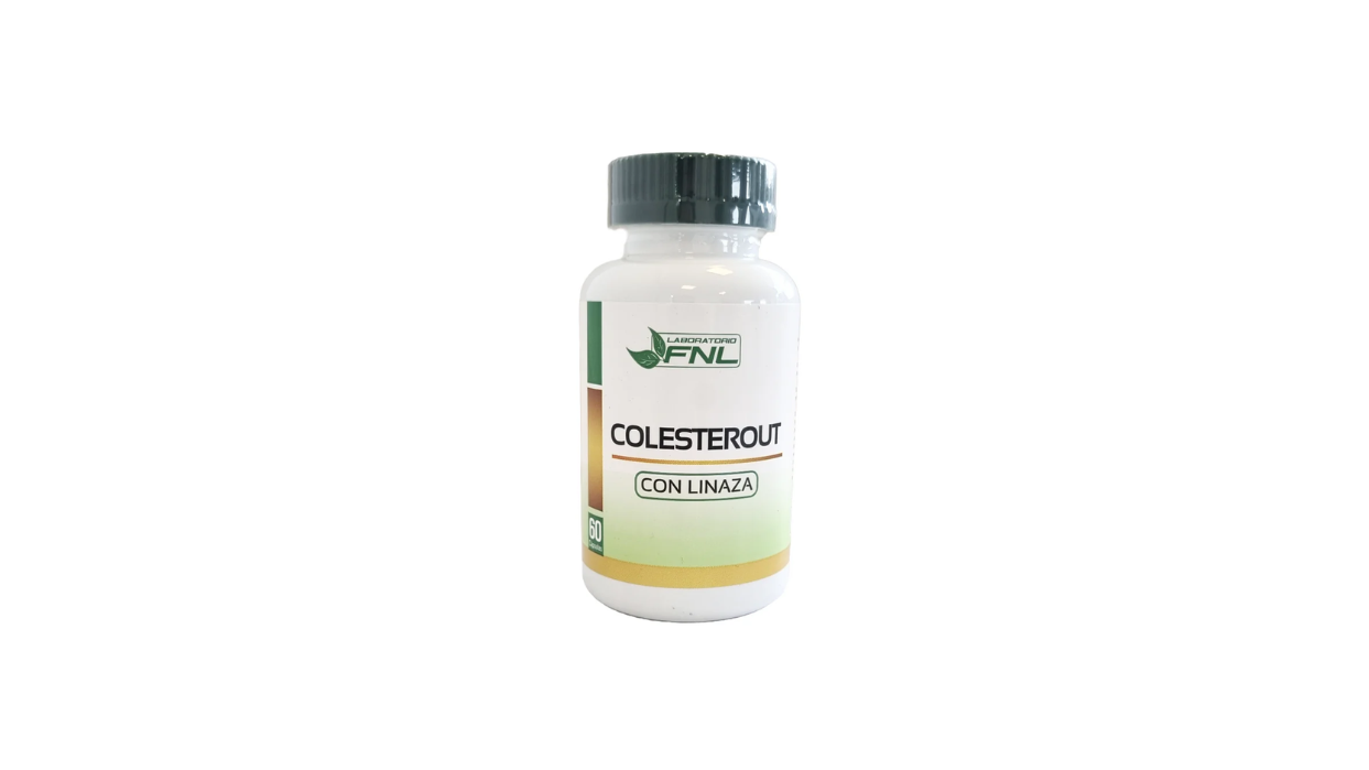 COLESTEROUT AJO Y LINAZA 350 MG SUPLEMENTO ALIMENTARIO X 60 CAPSULAS