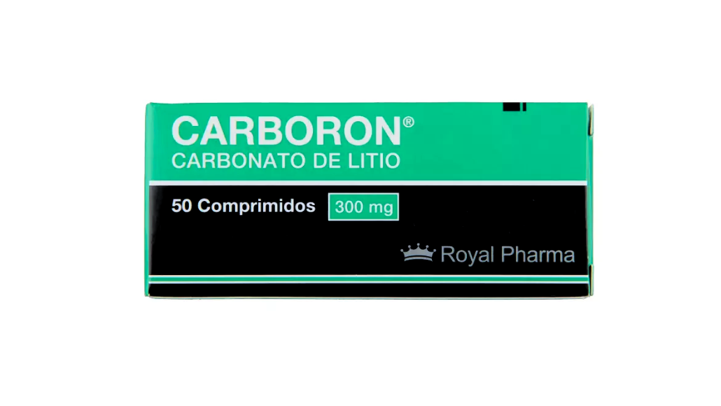 CARBORON CARBONATO DE LITIO 300MG X 50 COMPRIMIDOS ROYAL PHARMA