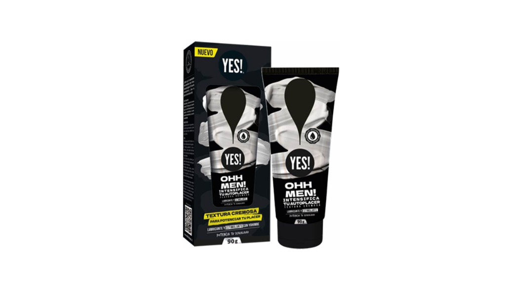 YES OHH MEN TEXTURA CREMOSA X 90 G LUBRICANTE Y ESTIMULANTE CON YOHIMBE MAVER