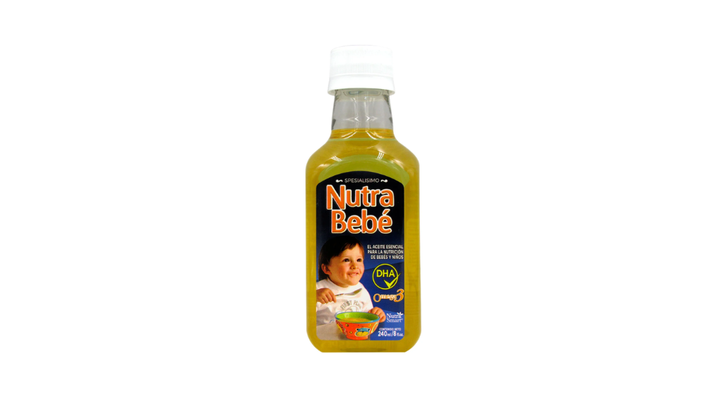 NUTRA SMART BEBE OMEGA 3/EPA/DHA X 240 ML ACEITE COMESTIBLE PARA BEBES Y NIÑOS