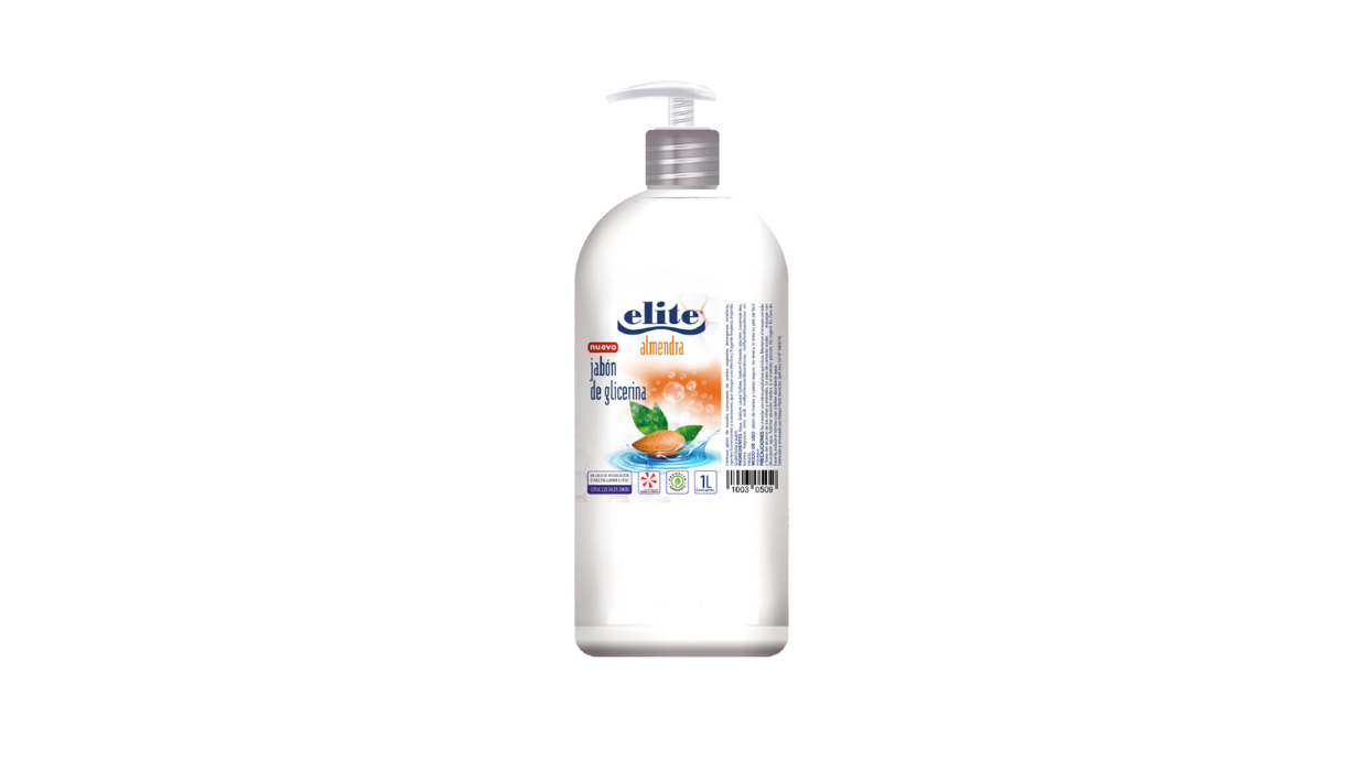 ELITE CARE JABON DE GLICERINA ALMENDRA X 1 L
