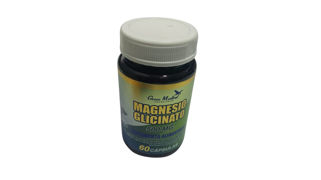 MAGNESIO GLICINATO 500 MG X 60 CAPSULAS SUPLEMENTO ALIMENTARIO GREEN MEDICAL