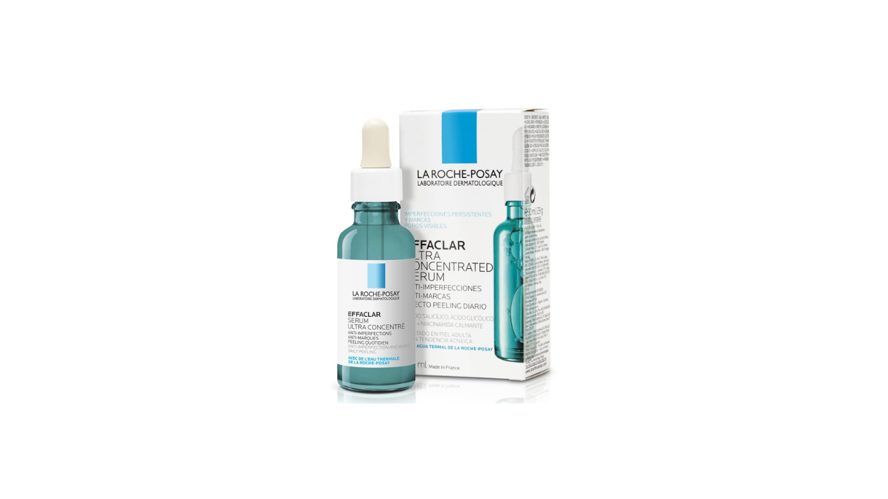 EFFACLAR SERUM ULTRA CONCENTRADO ACIDO SALICILICO + NIACINAMIDA + ACIDO GLICOLICO X 30 ML LA ROCHE POSAY