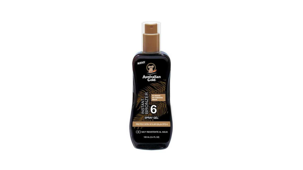 AUSTRALIAN GOLD INSTAN BRONZER FPS 6 SPRAY GEL X 100 ML