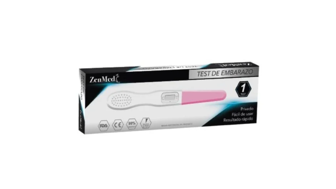 TEST DE EMBARAZO ZENMED X 1 TEST