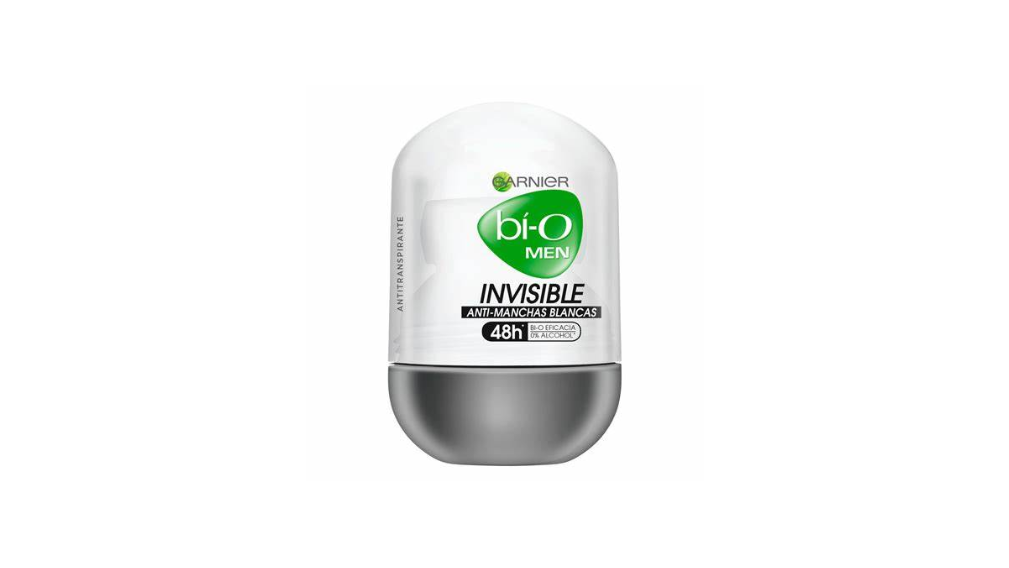 DESODORANTE BIO MEN ANTIMANCHAS 48 H GARNIER X 50 ML