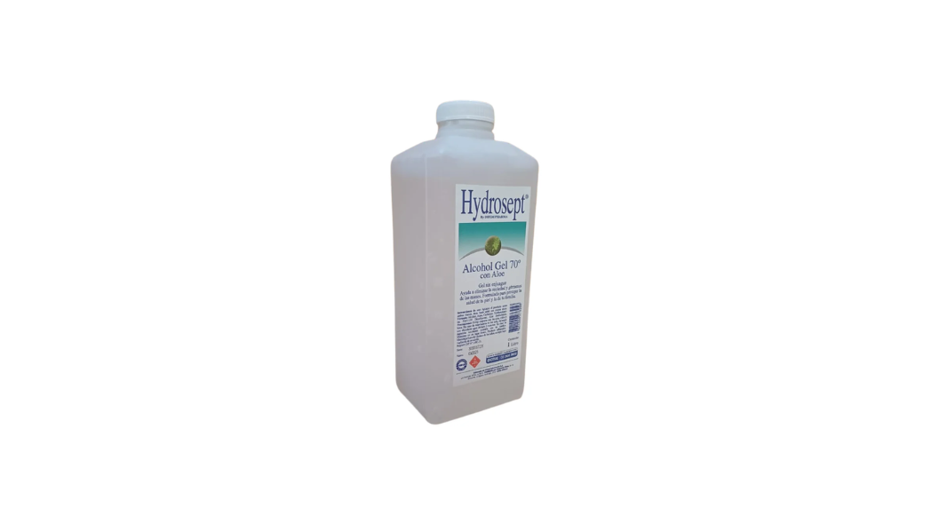 HYDROSEPT ALCOHOL GEL 70 CON ALOE X 1 LITRO DIFEM PHARMA