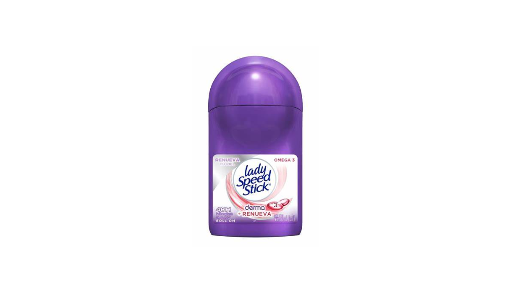 DESODORANTE LADY SPEED STICK DERMA + RENUEVA CON OMEGA 3 48 H X 50ML