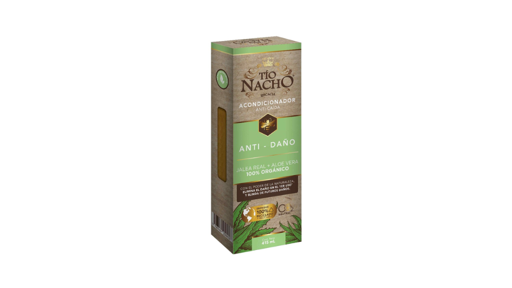 ACONDICIONADOR TIO NACHO ANTI DAÑO JALEA REAL + ALOE VERA X 415 ML