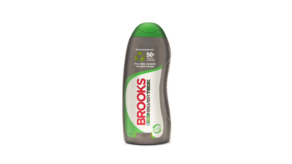 BROOKS SILVER TECK DESODORANTE PARA PIES X 120G