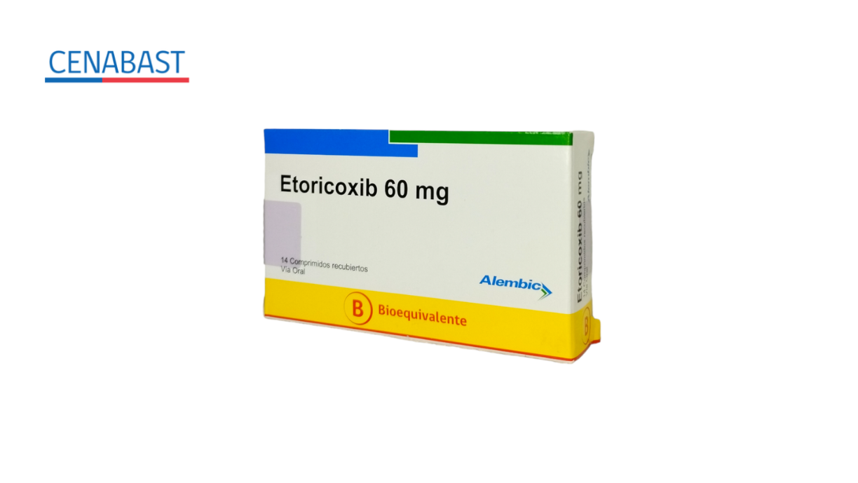 ETORICOXIB 60 MG X 14 COMPRIMIDOS RECUBIERTOS [CENABAST]