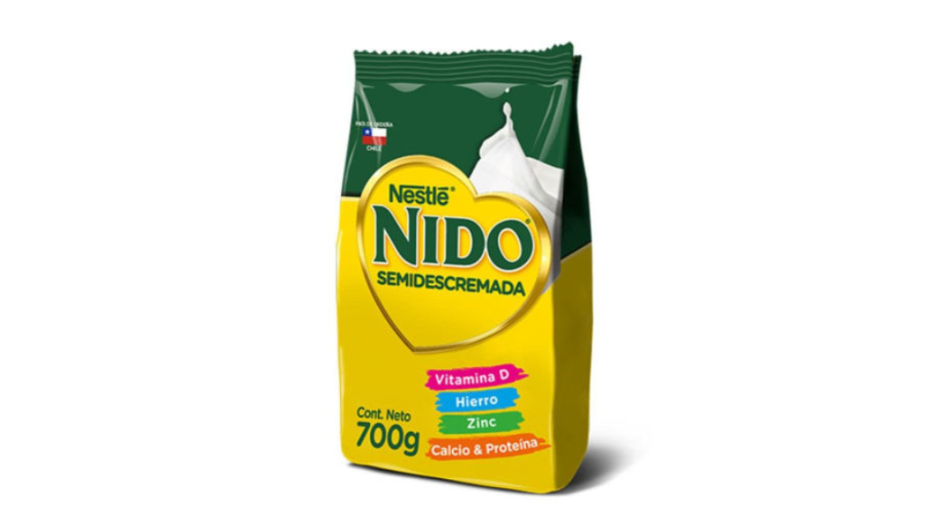 LECHE EN POLVO NIDO SEMIDESCREMADA NESTLE X 700G
