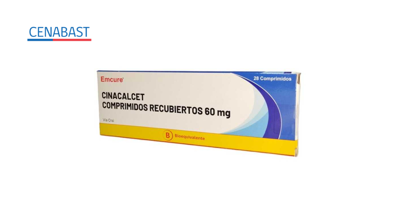 CINACALCET 60 MG X 28 COMPRIMIDOS EMCURE [CENABAST]