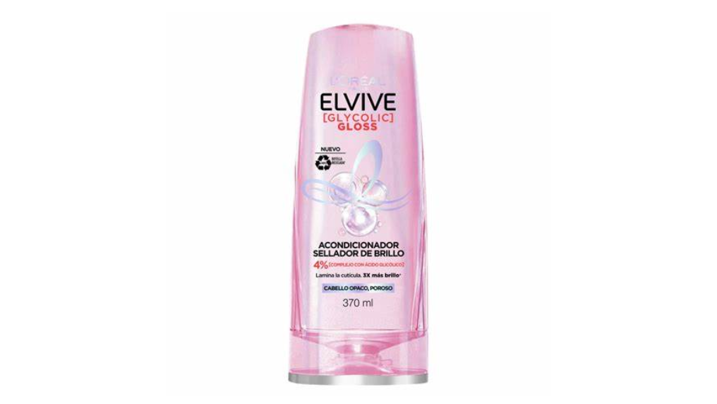 ACONDICIONADOR ELVIVE GLYCOLIC GLOSS SELLADOR DE BRILLO X 370ML
