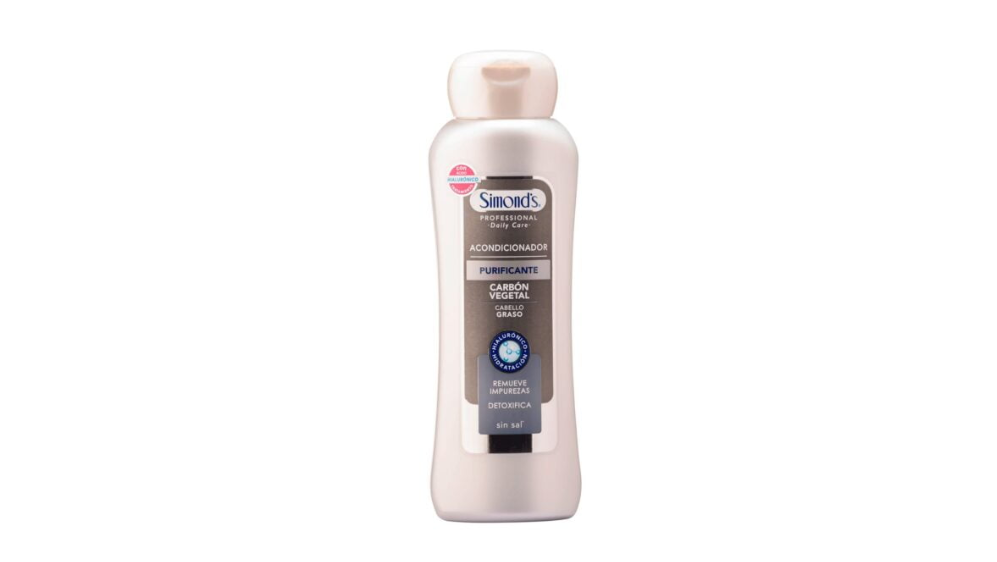 ACONDICIONADOR SIMONDS PROFESSIONAL DAILY CARE PURIFICANTE / CARBON VEGETAL SIN SAL X 410ML