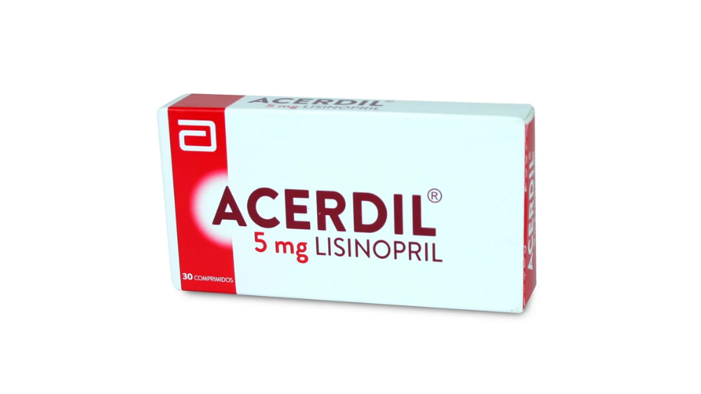 ACERDIL LISINOPRIL 5MG X 30 COMPRIMIDOS ABBOTT