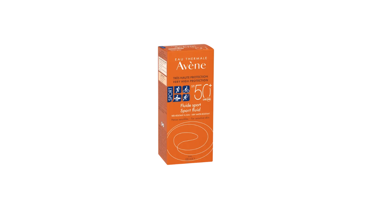 AVENE FLUIDE SPORTS MUY RESISTENTE AL AGUA PIELES SENSIBLES X 100 ML
