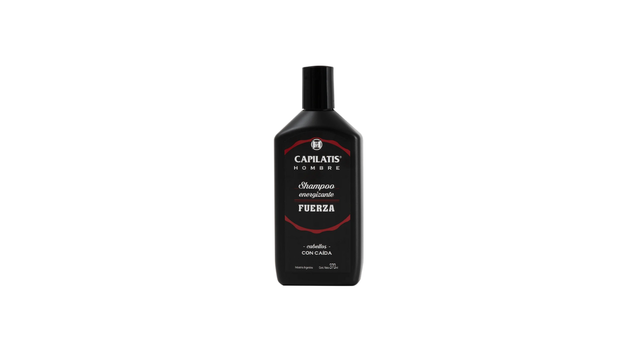 CAPILATIS HOMBRE SHAMPOO ENERGIZANTE FUERZA CABELLOS CON CAIDA X 370 ML