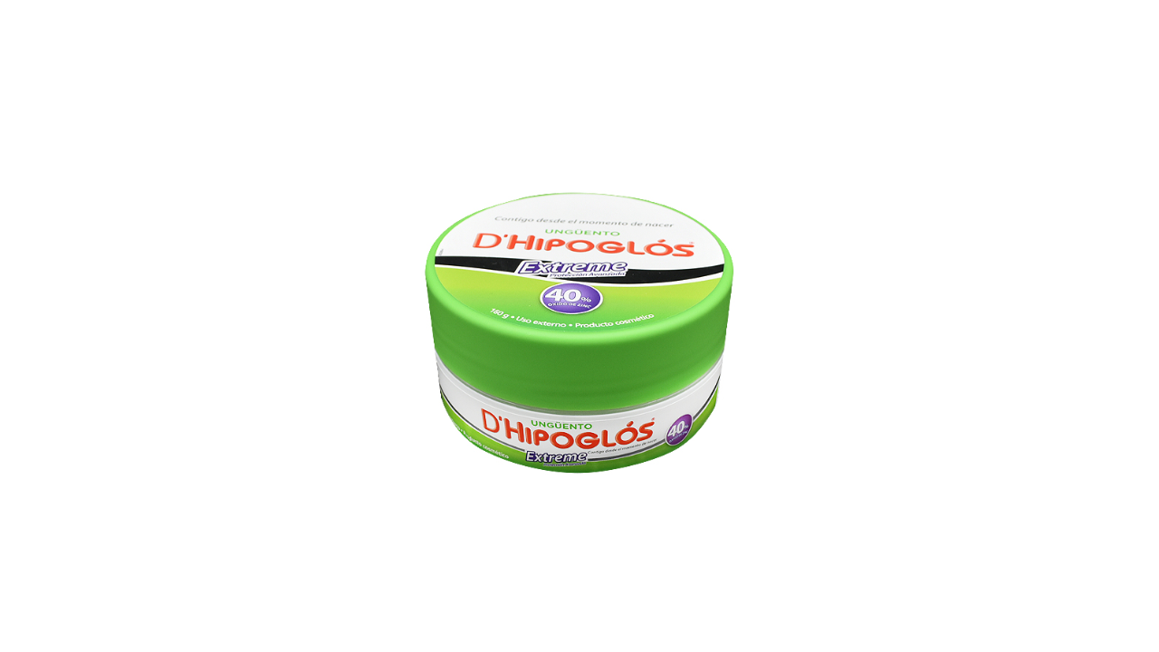 DHIPOGLOS EXTREME UNGUENTO 40% OXIDO DE ZINC X 160 GRAMOS ANDROMACO
