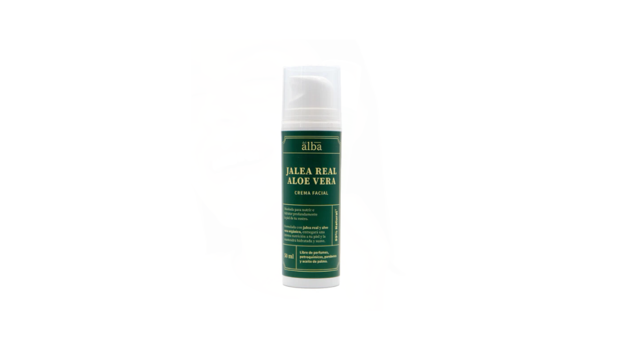 CREMA FACIAL ALOE VERA JALEA REAL X 50 ML APICOLA DEL ALBA