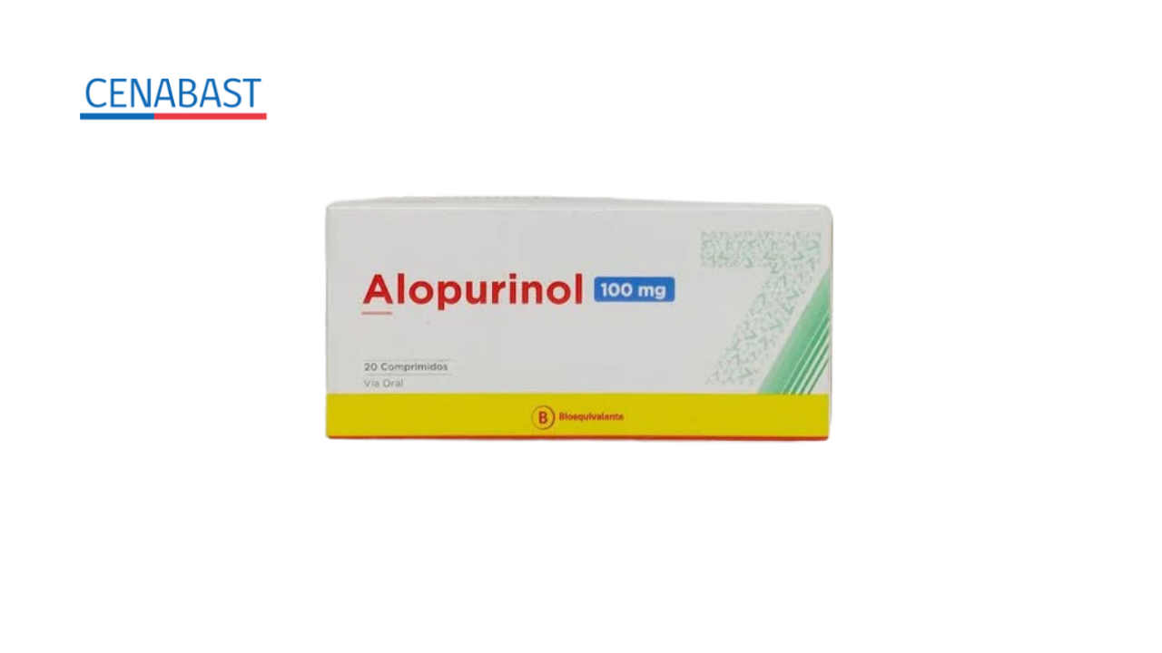 ALOPURINOL 100 MG X 20 COMPRIMIDOS SEVEN PHARMA [CENABAST]