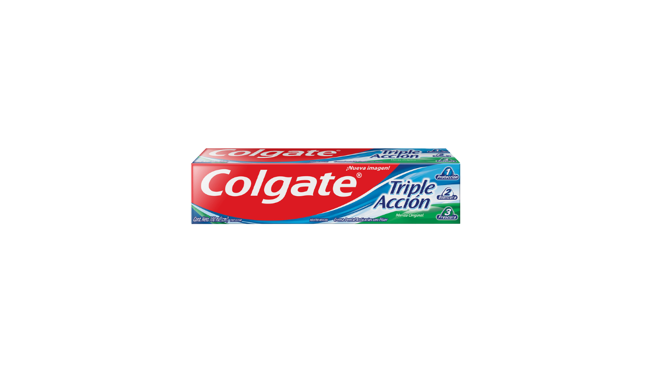 COLGATE TRIPLE ACCION CREMA DENTAL X 100 ML