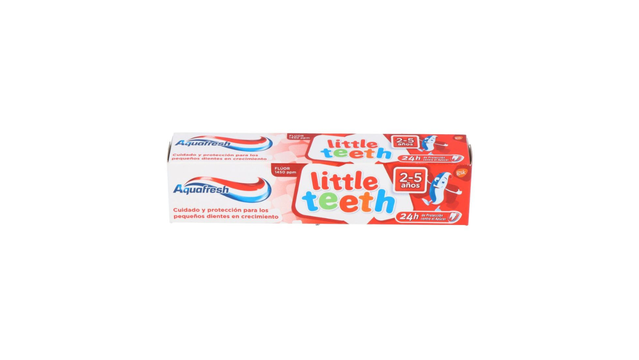 AQUAFRESH PASTA LITTLE TEETH ETAPA 2 X 83 GR