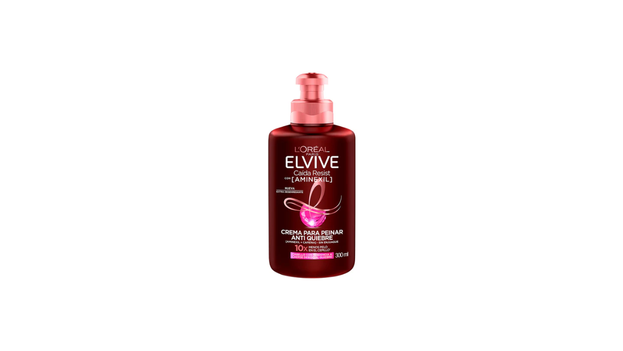 ELVIVE CREMA PARA PEINAR ANTICAIDA AMENEXIL X 300 ML