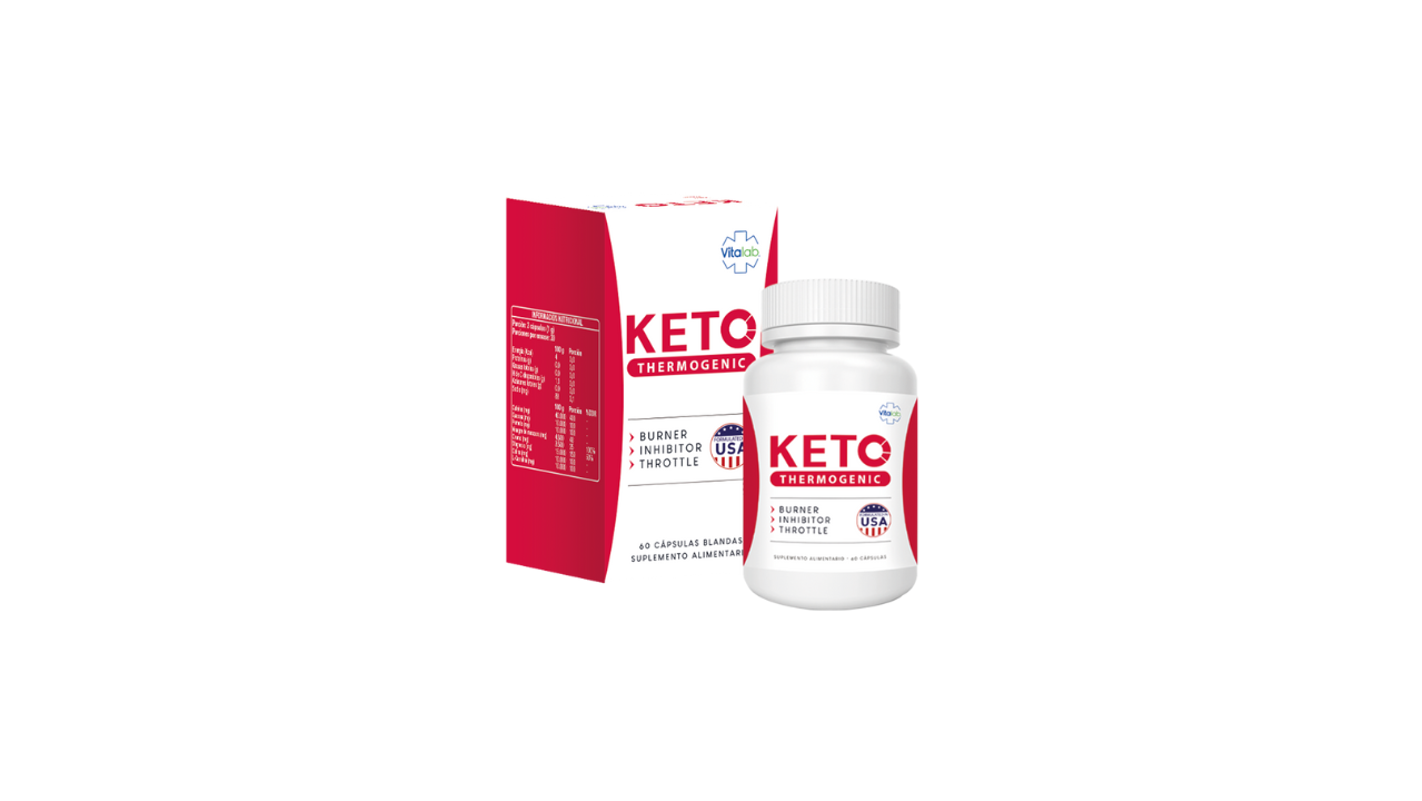KETO THERMOGENIC X 60 CAPSULAS VITALAB