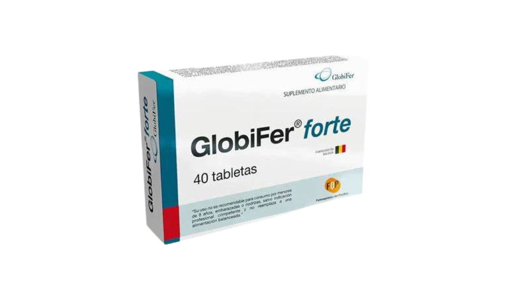 GLOBIFER FORTE HIERRO HERMICO X 40 TABLETAS FQP
