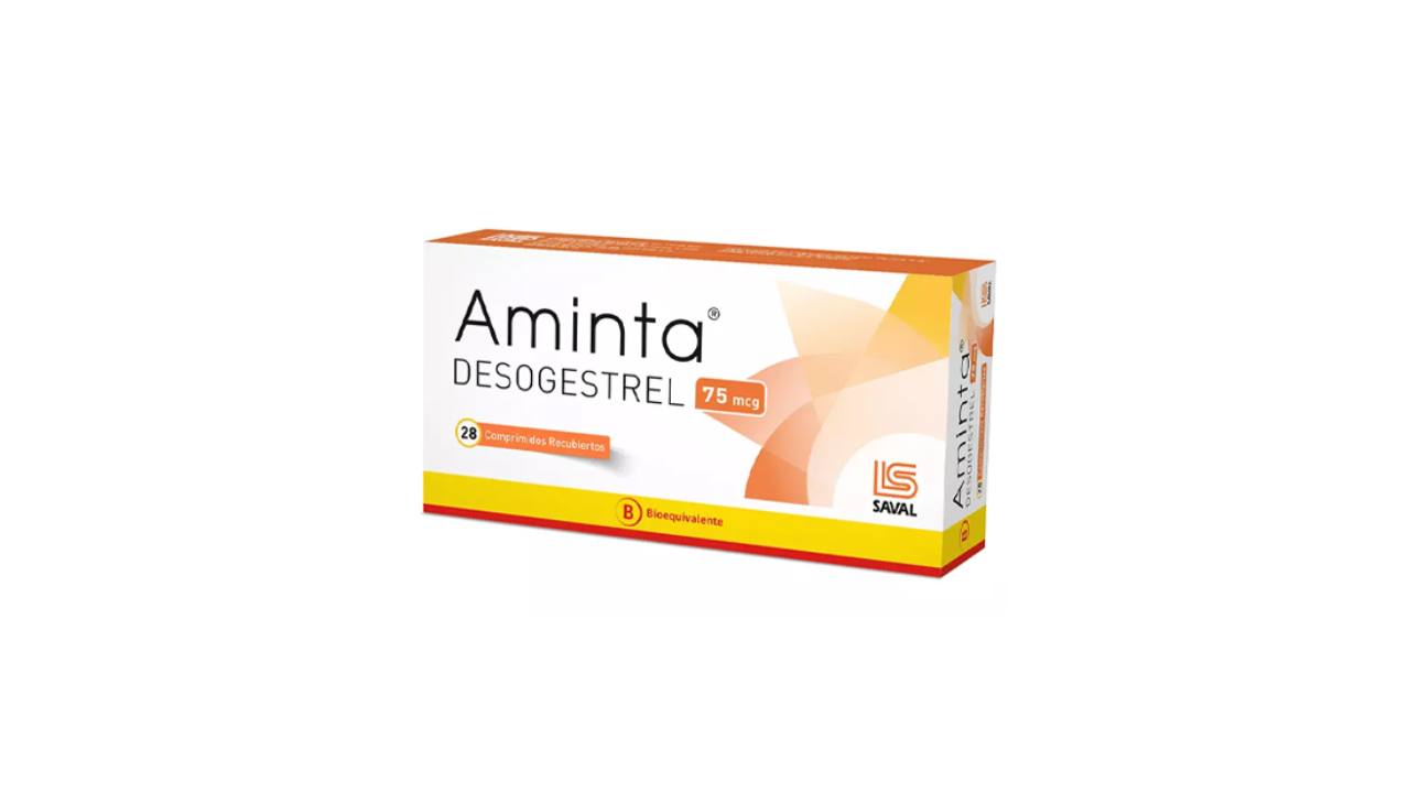 AMINTA DESOGESTREL 75 MCG X 28 COMPRIMIDOS 