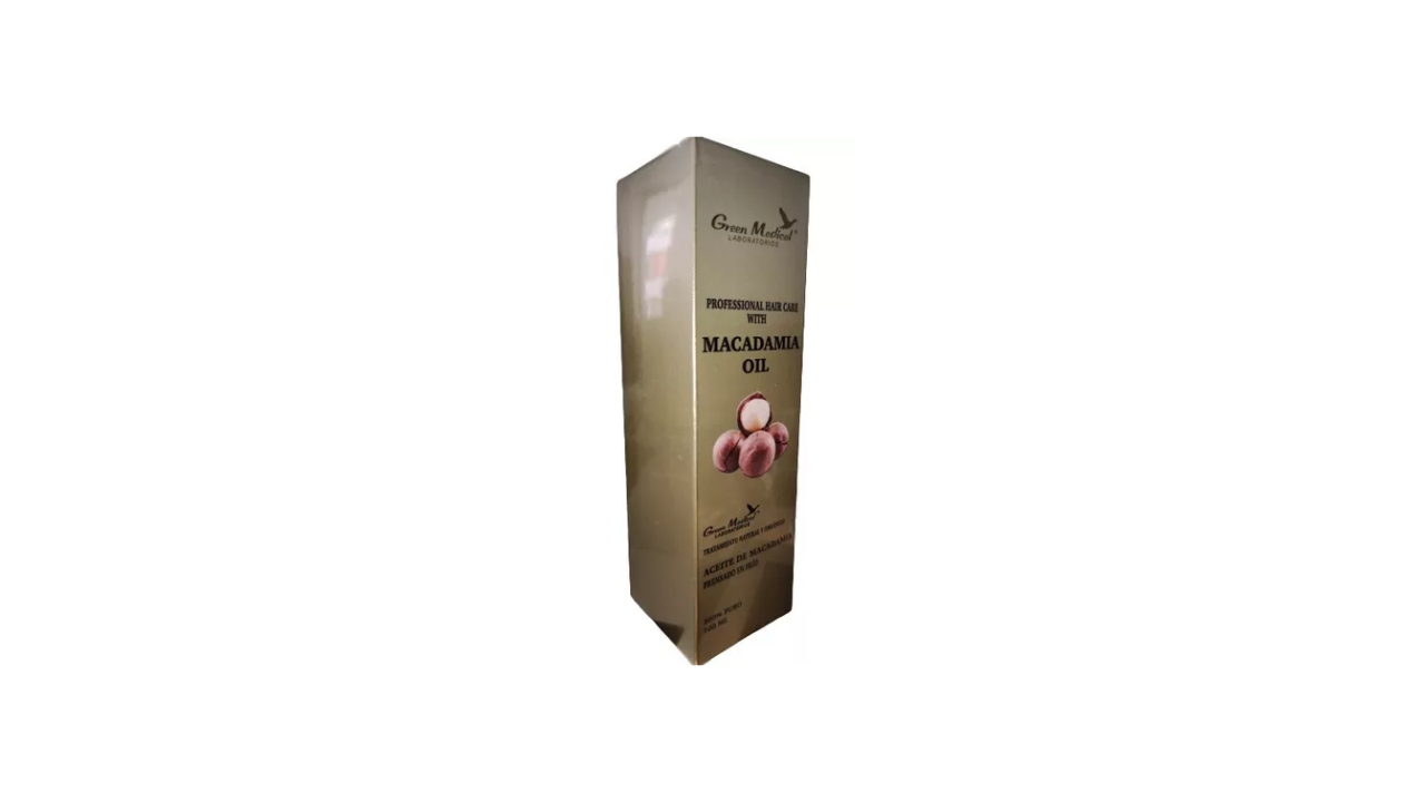 ACEITE CAPILAR DE MACADAMIA X 100ML GREEN MEDICAL
