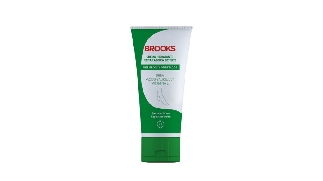 BROOKS CREMA HIDRATANTE PARA PIES SECOS Y AGRIETADOS X 75 ML