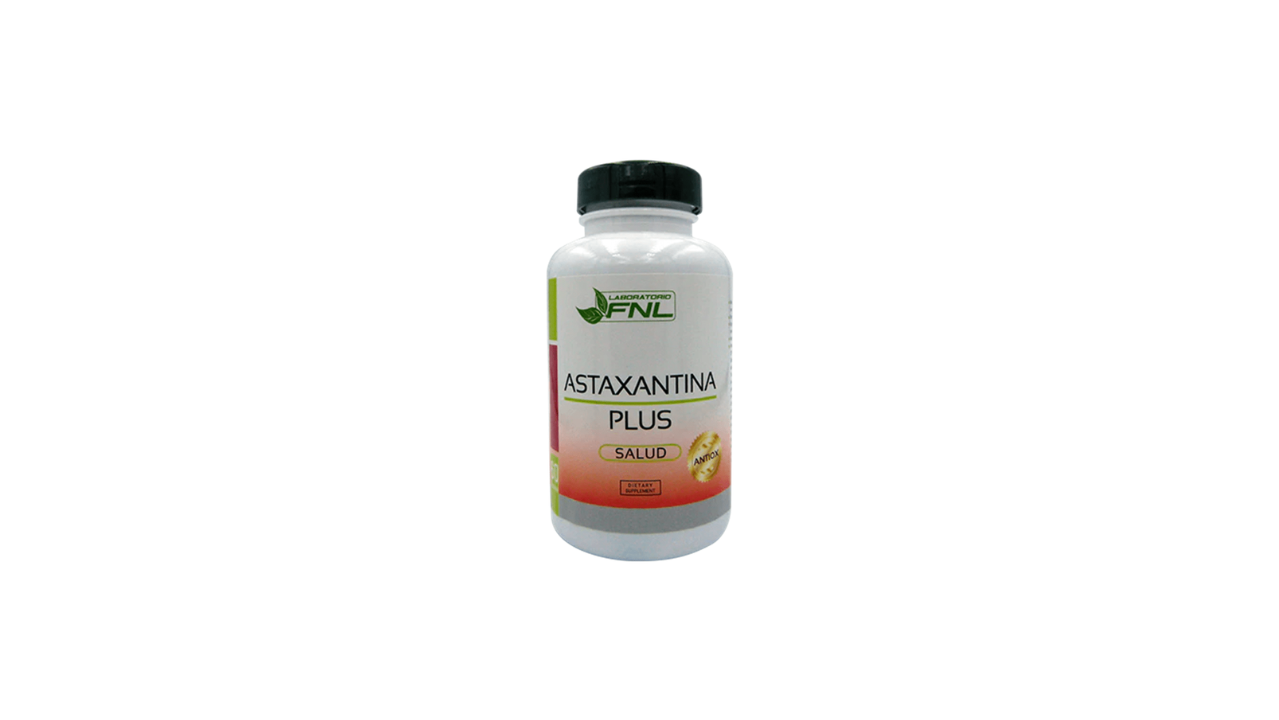 ASTAXANTINA PLUS HAEMATOCOCCUS PLUVIALIS X 60 CAPSULAS FNL
