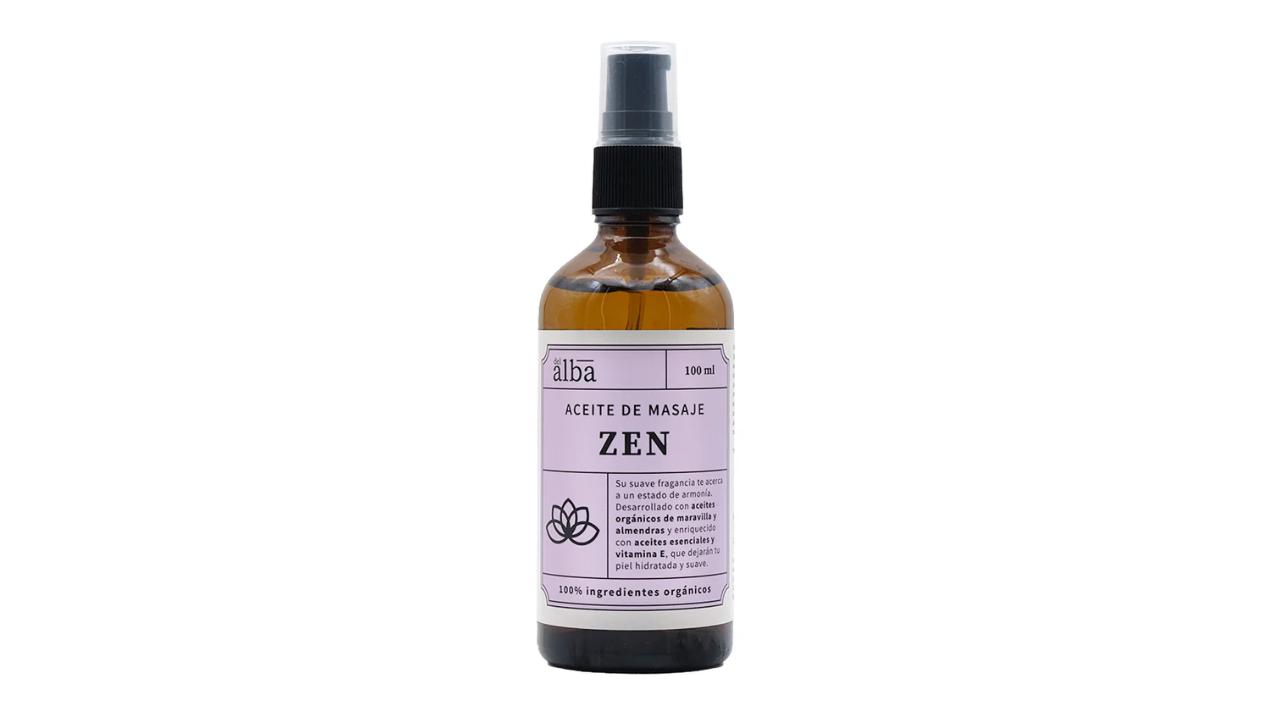 ACEITE DE MASAJE ZEN APICOLA DEL ALBA X 100 ML 