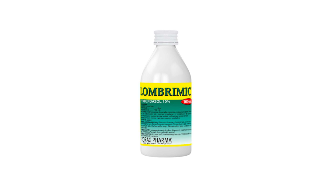 LOMBRIMIC FENBENDAZOL 10% X 100 ML SOLUCION ORAL DRAG PHARMA
