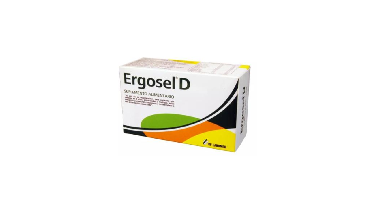 ERGOSEL D X 60 CAPSULAS DE GELATINA BLANDAS ITF LABOMED
