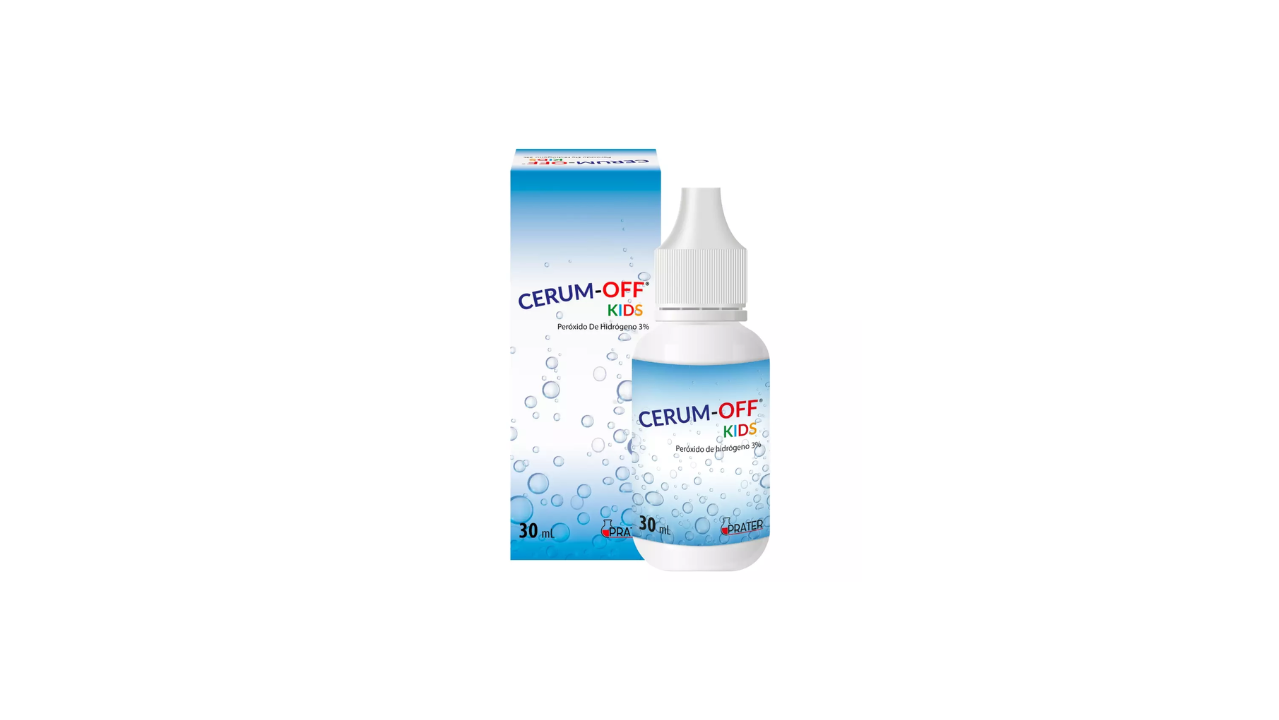 CERUM-OFF KIDS PEROXIDO DE HIDROGENO 3% X 30 ML PRATER