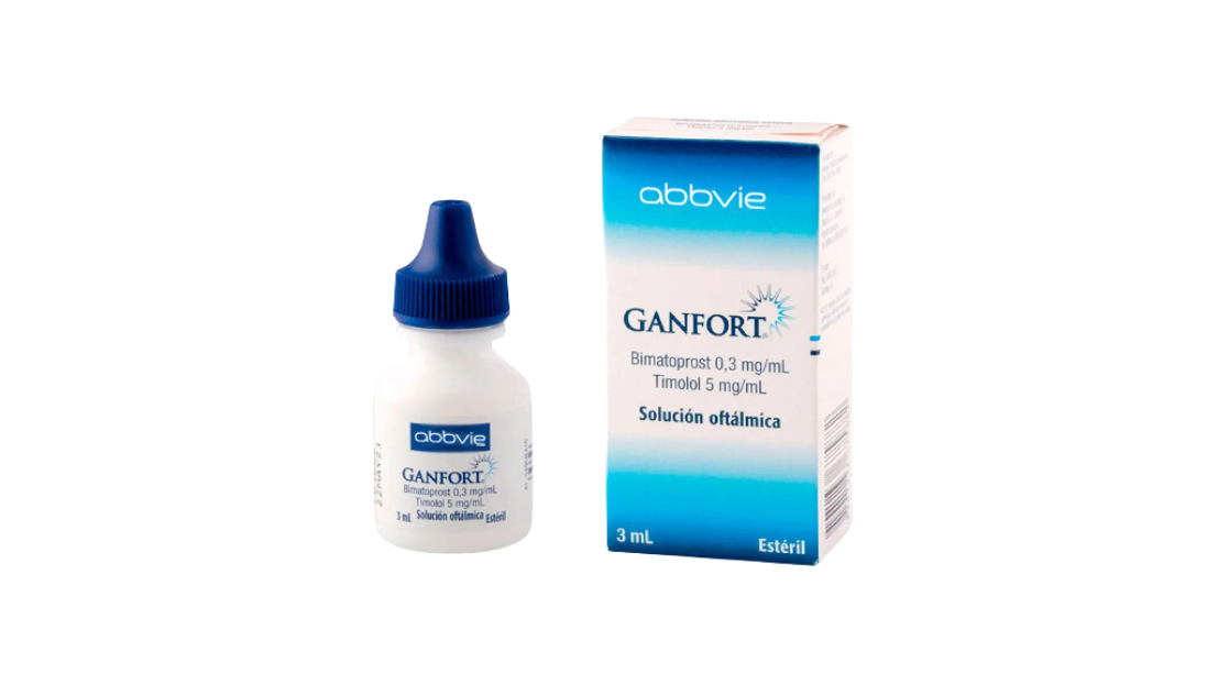 ABBVIE GANFORT BIMATOPROST 0,03% X 3 ML 