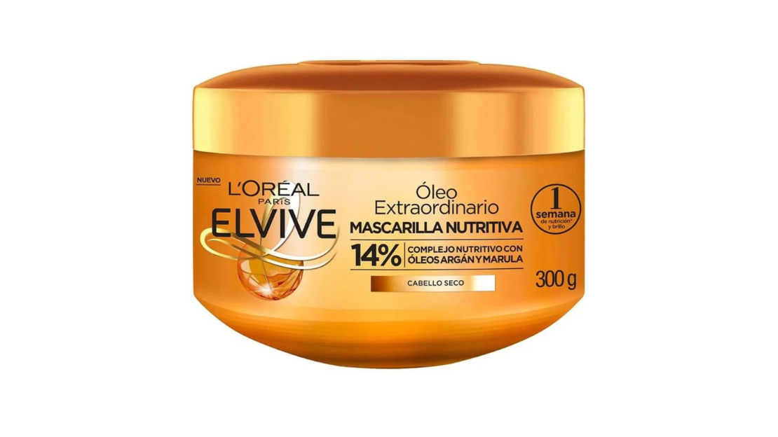 ELVIVE OLEO MASCARILLA NUTRITIVA CREMA PARA EL CABELLO X 300 GRAMOS  