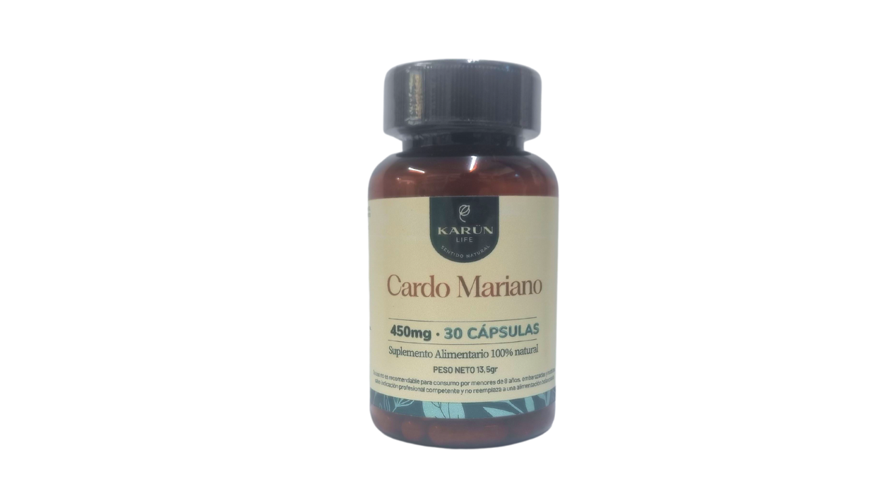 KARUN LIFE CARDO MARIANO 450 MG X 30 CAPSULAS 