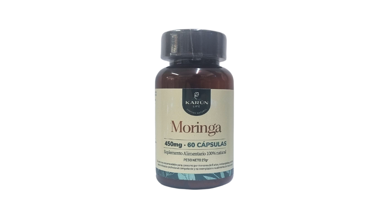KARUN LIFE MORINGA 450 MG SUPLEMENTO ALIMENTARIO X 60 CAPSULAS