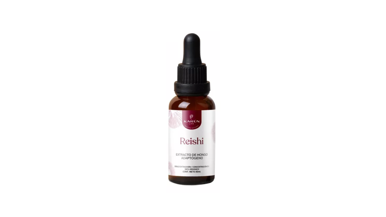 REISHI EXTRACTO DE HONGO ADAPTOGENO 100% X 30 ML KARUN LIFE
