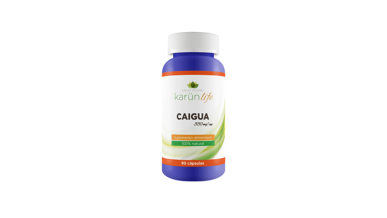 KARUN LIFE CAIGUA 550 MG SUPLEMENTO ALIMENTARIO X 60 CAPSULAS