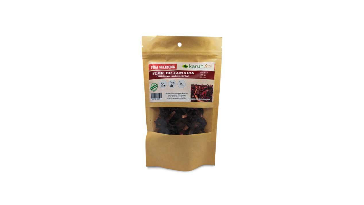 KARUN LIFE FLOR DE JAMAICA X 25 GRAMOS