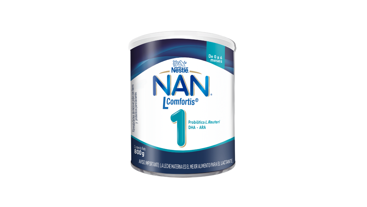 NAN 1 L-COMFORTIS 0 A 6 MESES X 800 GRAMOS 