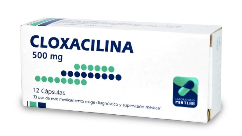 CLOXACILINA 500 MG X 12 CAPSULAS
