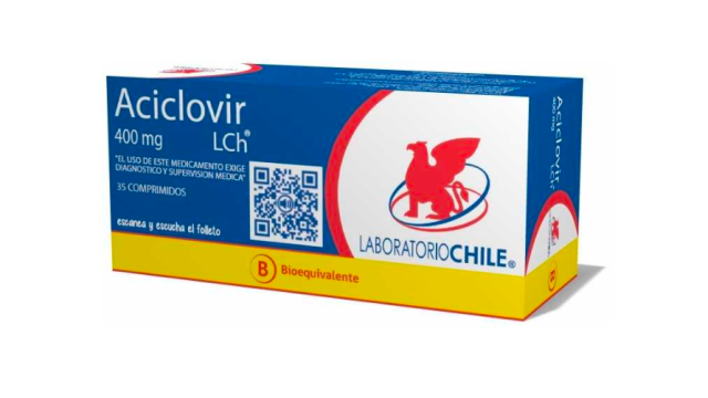 ACICLOVIR 400 MG X 35 COMPRIMIDOS