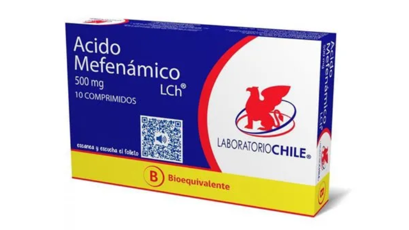 ACIDO MEFENAMICO 500 MG X 10 COMPRIMIDOS