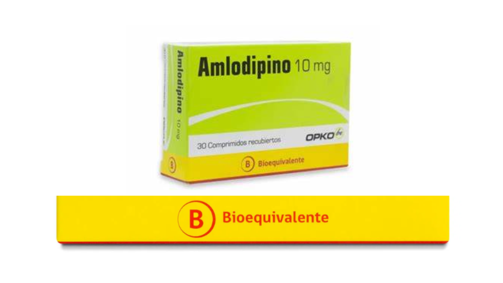 AMLODIPINO 10 MG X 30 COMPRIMIDOS RECUBIERTOS OPKO